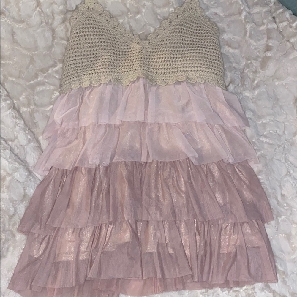 Max rave ruffle dress